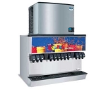 Multiplex 2706100 - MDH-302 Ice & Beverage Dispenser, (12) sanitary levers, 300 lbs. ice capacity