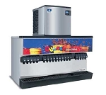Multiplex 2706120 - MDH-402 Ice & Beverage Dispenser, (20) sanitary levers, 400 lbs. ice capacity