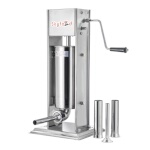 Skyfood 15VF - Sausage Stuffer, 30 lb., manual, vertical, (4) stuffing tubes, 2-speed gearing