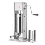 Skyfood 3VF - Sausage Stuffer, 7 lb., manual, vertical, (4) stuffing tubes, 2-speed gearing