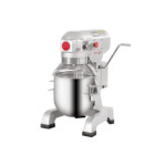 Skyfood SMM10 - Planetary Mixer, 10 quarts, 3-speed, with bowl guard, wire whip, dough beater and hook