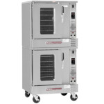 Southbend PCHG60S/T - Platinum Double Convection Oven, Half Size, Gas, Touch Controls