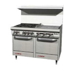 Southbend S48EE-3TR - Restaurant Range, gas, 48