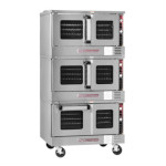 Southbend TVGS/32SC - Convection Oven, gas, low-profile, triple-deck