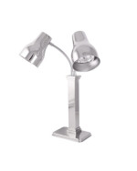 Spring USA 2792-6E - Double Heat Lamp, (2) 250w bulbs, 10-1/2