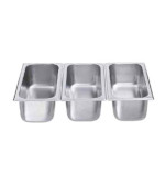 Spring USA 522-66/13 - Insert, 2-7/10 quart, 1/3 size, for rectangular chafers, stainless steel