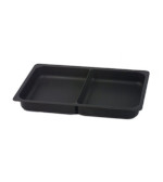 Spring USA 580-8/12 - Insert, full size, (2) 4 qt. sections, rectangular, cast aluminum, for HC380