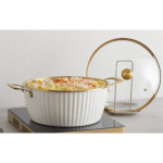 Spring USA 8858-2-28 - Buffet Chafer Dish, 7 qt, white