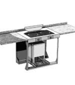 Spring USA ICB348-26 - Induction Cooking System, built-in, (3) 2600W Induction ranges (SM-261R)