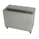 Stoelting DC4T-37R-A - Dipping Cabinet w/ Condiment rail, air-cooled, dual temp, (4) 4.25 gallon