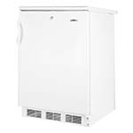 Summit FF6LW - Undercounter Refrigerator, 5.5 cu. ft., White Exterior