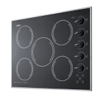 Summit CR5B273B - Radiant Cooktop, electric, five-burner, 25.25