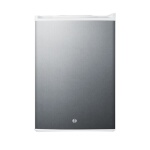 Summit FF31L7BISS - All-Refrigerator, 2.5 cu. ft., white exterior, stainless steel door