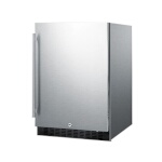 Summit FF64BCSS - All-Refrigerator, built-in or freestanding, 4.6 cu.ft.