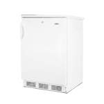 Summit FF7LW - Undercounter Refrigerator, 5.5 cu. ft., White Exterior