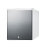 Summit FFAR25L7SS - All-Refrigerator, 1.7 cu. ft., stainless steel door, white exterior