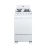 Summit RE203W - Electric Range, 20