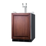 Summit SBC58BLBIADAIF - Draft Beer Cooler, 24
