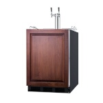 Summit SBC58BLBIADAIFWKDTWIN - Draft Wine Dispenser, 24