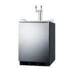 Summit SBC58BLBIADAWKDTWIN - Draft Wine Dispenser, 24