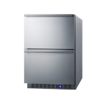 Summit SCFF532D - All-Freezer, two drawers, frost-free