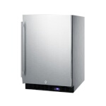 Summit SCFF53BCSS - All-Freezer, built-in or freestanding, 4.7 cu.ft.