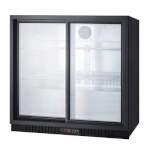 Summit SCR700 - Beverage Merchandiser, two-section, freestanding