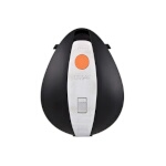 Service Ideas 10-00597-003 - Lever Lid, black with Orange dot