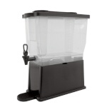 Service Ideas CBDP3BLK - Beverage Dispenser, 3 gallon, 8-1/4