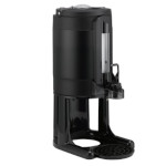 Service Ideas GIU1GV3BLK - Thermal Container, vacuum insulated dispenser, 1-gallon, black