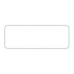 Service Ideas MT1 - MagneTag, blank, 3-1/2