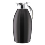 Service Ideas NIC15BSBX - Vacuum Insulated Carafe, 1.5-liter, flip-top lid, black onyx