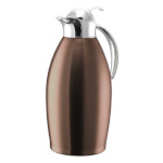 Service Ideas NIC15BSPBRG - Vacuum Insulated Carafe, 1.5-liter, push button lid, rose gold