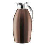 Service Ideas NIC15BSRG - Vacuum Insulated Carafe, 1.5-liter, flip-top lid, rose gold
