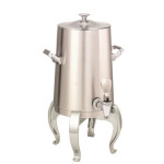 Service Ideas URN15VBSRGCL - Vacuum Insulated Urn, 1.5 gallon, regal legs, classic lid, brushed stainless
