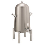 Service Ideas URN30VBSRN - Vacuum Insulated Urn, 3 gallon, round legs, domed Lid, brushed stainless
