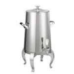 Service Ideas URN30VPSRGCL - Vacuum Insulated Urn, 3 gallon, regal legs, classic lid, polished stainless