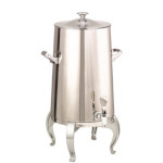 Service Ideas URN50VPSRGCL - Vacuum Insulated Urn, 5 gallon, regal legs, classic lid, polished stainless