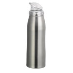 Service Ideas VV10SSSM - Versa Vacuum Insulated Bottle, 1 liter, small lid, brushed stainless
