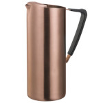 Service Ideas X7025BSRGV2 - Slimwater Pitcher, 1.9 liter, with ice guard in rose gold