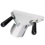 Tablecraft FFD8 - French Fry Scoop, black Bakelite dual handle, stainless steel