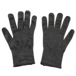 TableCraft 11211 - Cut Resistant Glove, x-large, polyethylene, black glove with black cuff, (pair of 2)