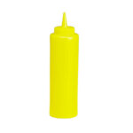 TableCraft 112M - Squeeze Bottle, 12 oz., 38mm opening, mustard, yellow