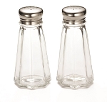 TableCraft 156S&P - Salt & Pepper Shakers, 3 oz., 2-1/8