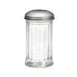 TableCraft 800 - Shaker, 12 oz., fluted glass, perforated top, stainless steel