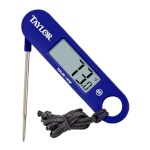 Taylor Precision 1476FDA - Thermometer, digital, folding probe, -40° to 250°F range, 3.43