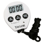 Taylor Precision 5816N - Chef's Timer & Stopwatch, 3/8