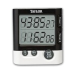 Taylor Precision 5828 - Dual Event Digital Timer/Clock,1-1/2