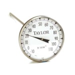 Taylor Precision 6235J - Bi-Therm Pocket Thermometer, dial, -10° to 110°C range, 2