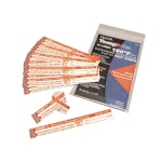 Taylor Precision 8767J - Dishwasher Temperature Test Strips, 180°F, (Case of 12)